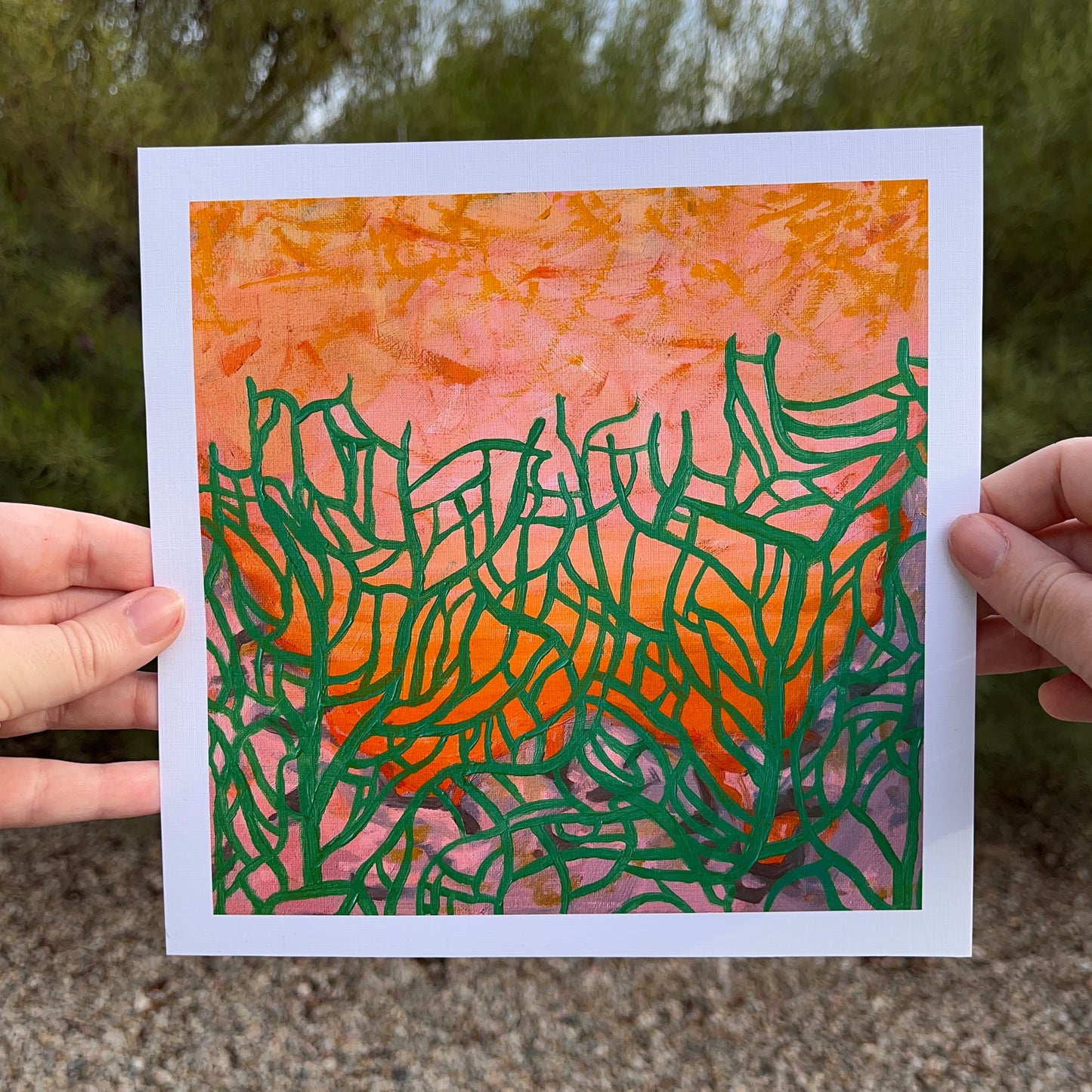 "Rising” Print