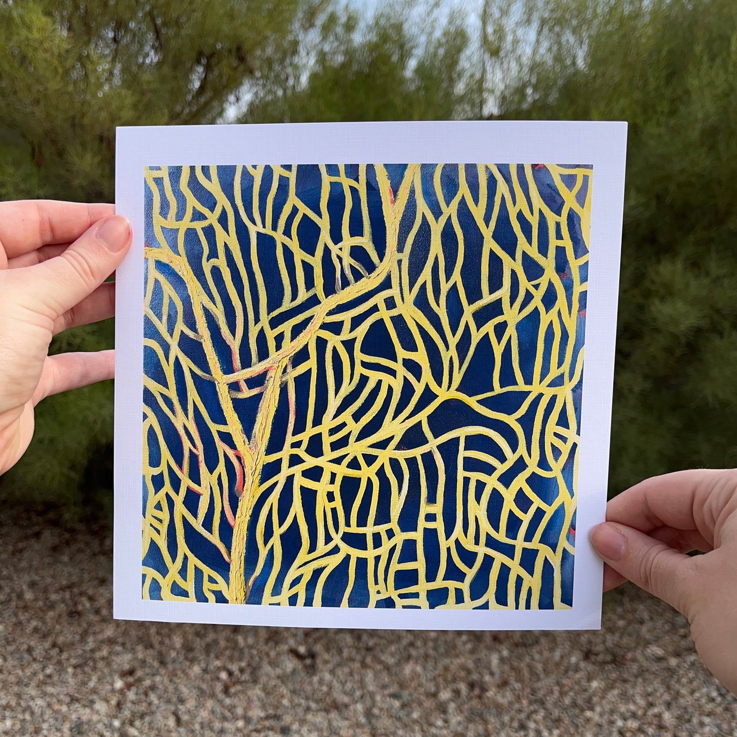 "Bursting" Print